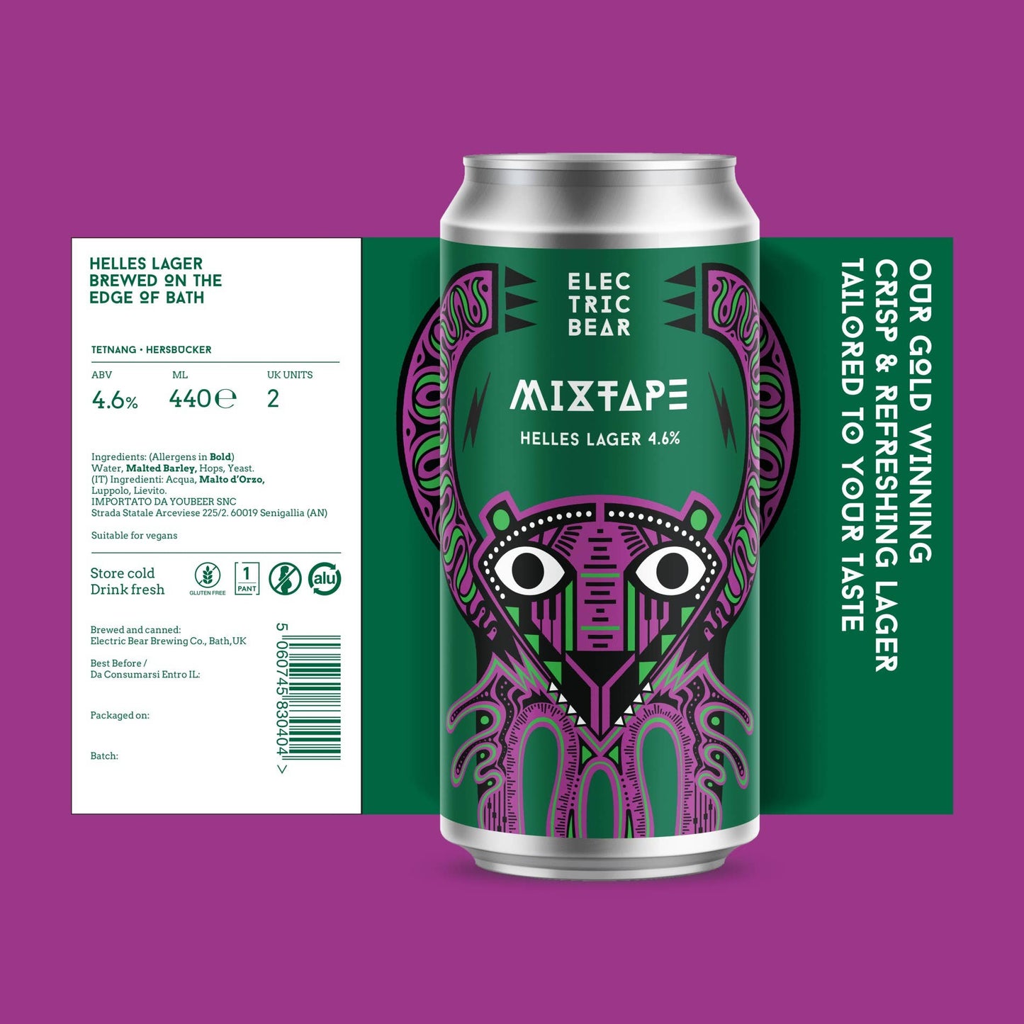 Mixtape - 4.6% Helles Lager