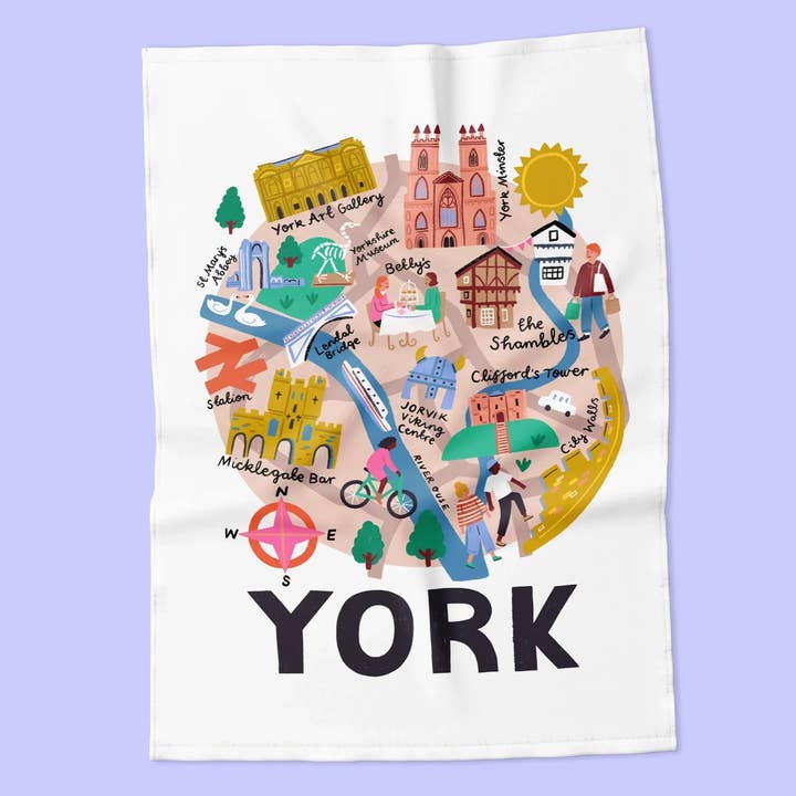 York Tea Towel