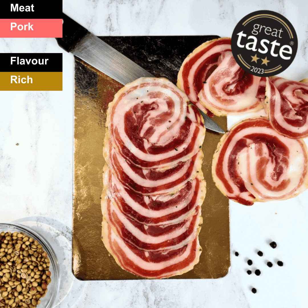 Sliced Pancetta - Award-Winning British Charcuterie