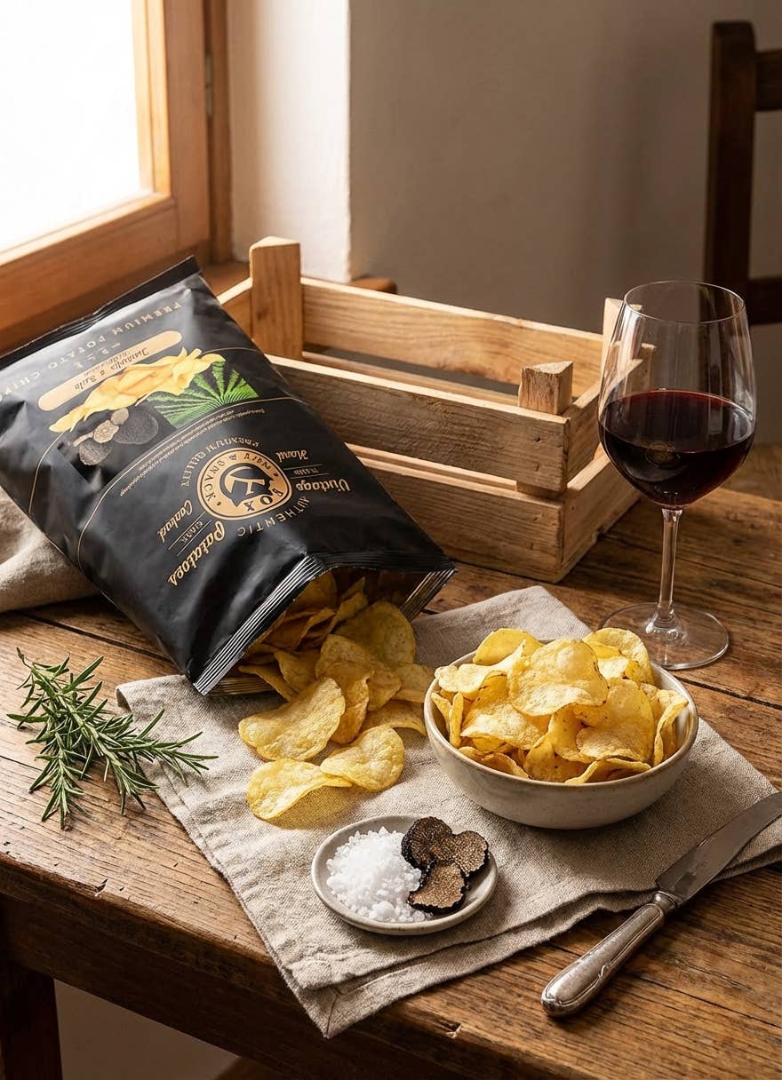 Vintage Potato Truffle Chips