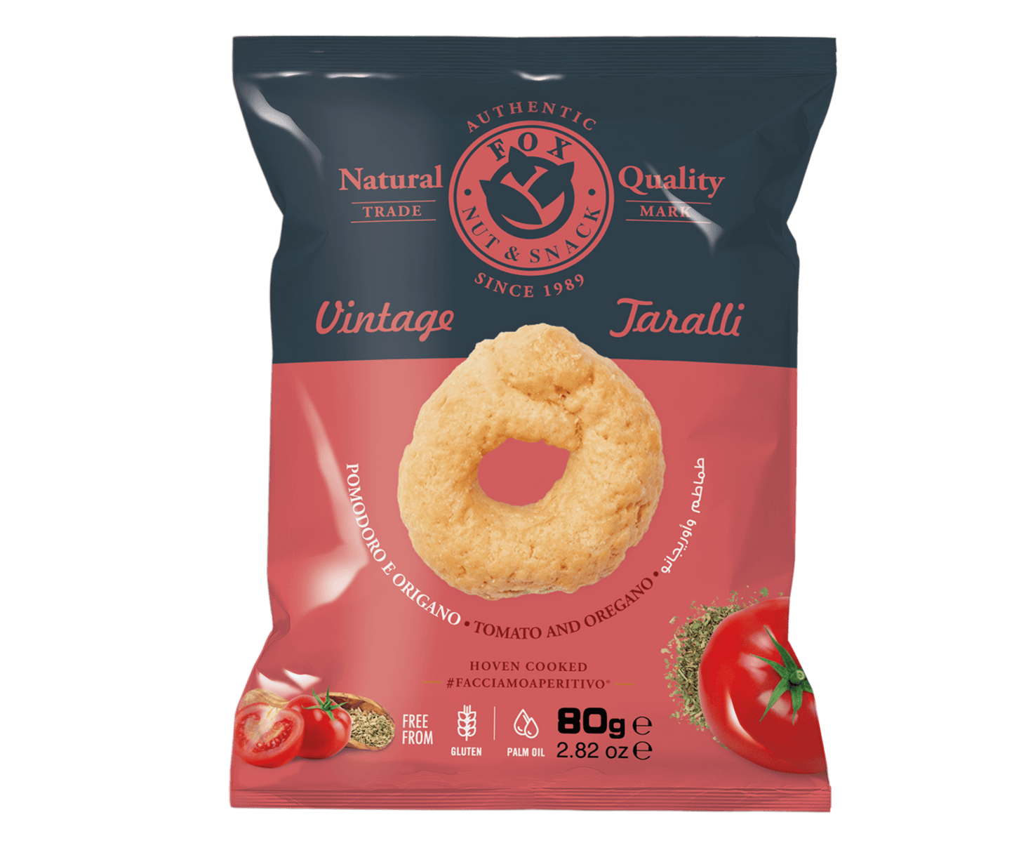 Taralli tomato and oregano - 80 g