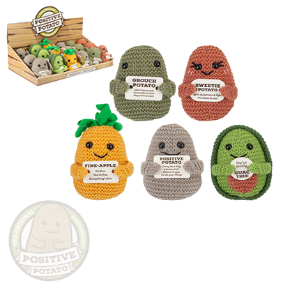 Original Positive Potato® collection - 9cm in CDU (18pce)