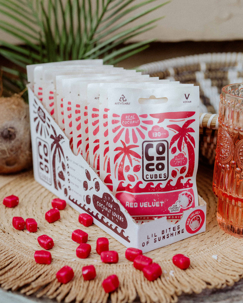 Coco Cubes - Red Velvet 30g
