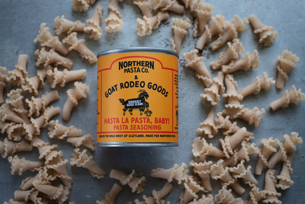 Hasta La Pasta, Baby - Pasta Seasoning - Goat Rodeo Goods + Northern Pasta Co Collaboration