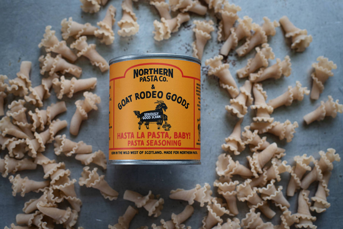Hasta La Pasta, Baby - Pasta Seasoning - Goat Rodeo Goods + Northern Pasta Co Collaboration