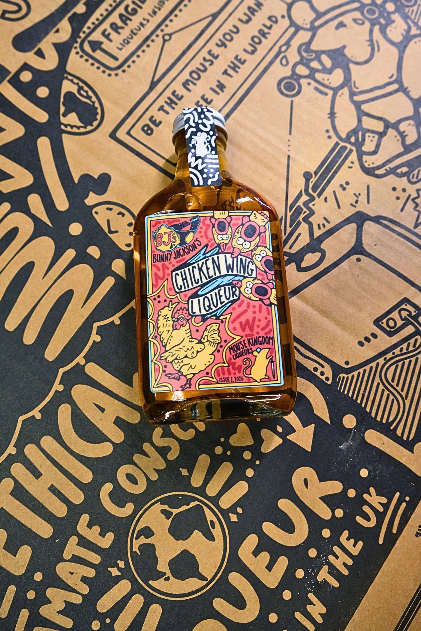 Bunny Jacksons Chicken Wing Liqueur 200ml Mini