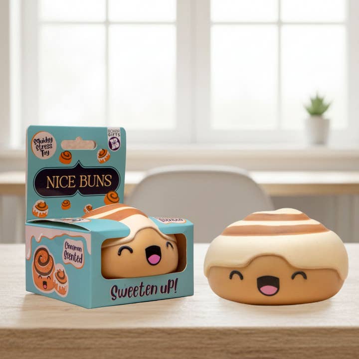 Squishy Toy - Nice Buns - Fidget Stress Ball/Toy