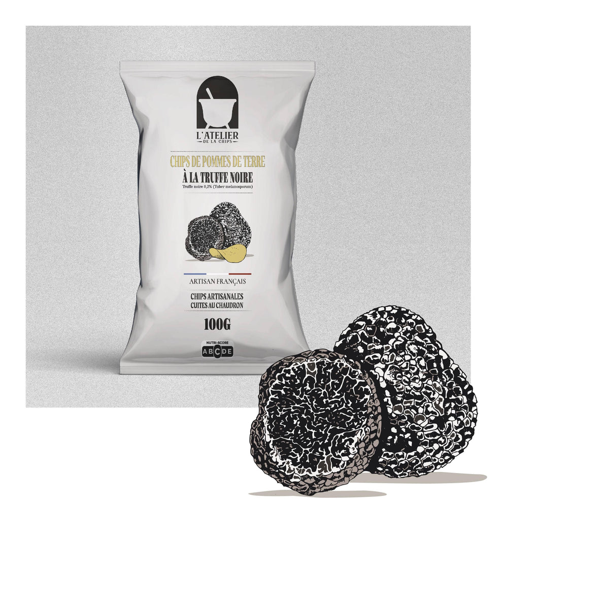 French truffle chips 100g
