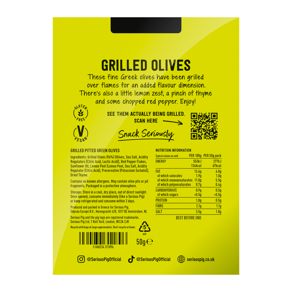 Grilled Olives