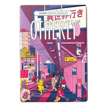 Cherry Oatm*lk Chocolate Bar 120g | Vegan | Creamy