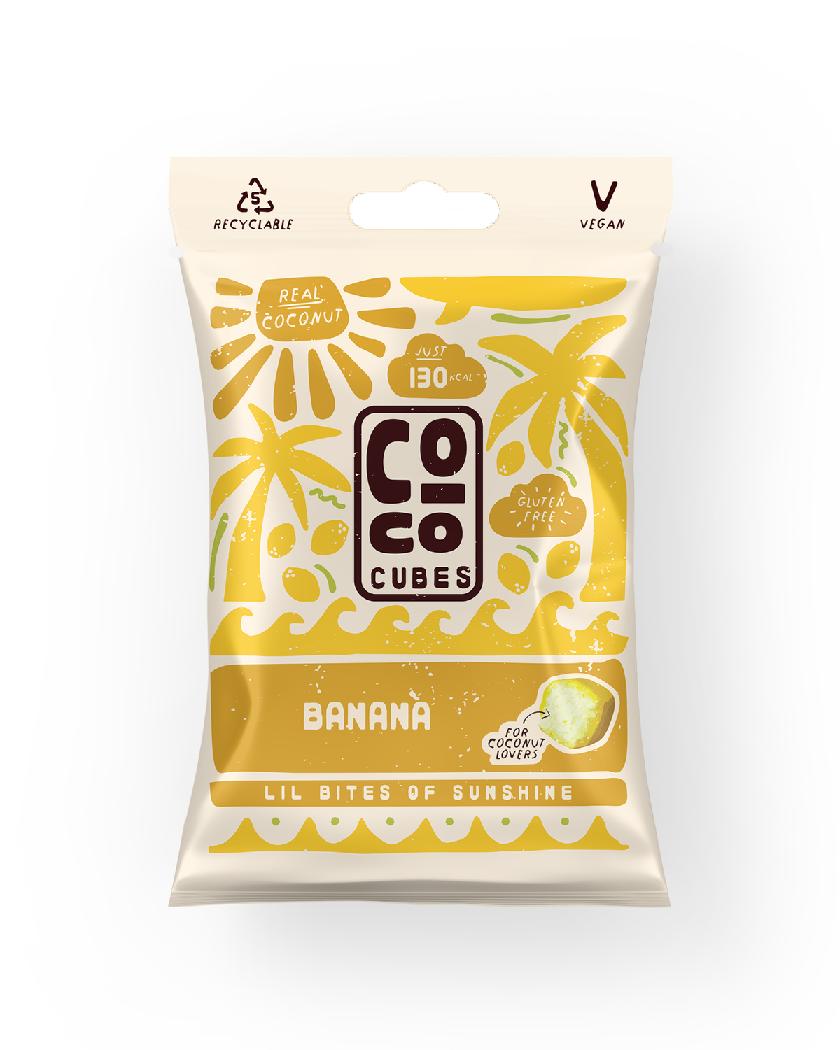 Coco Cubes - Banana 30g