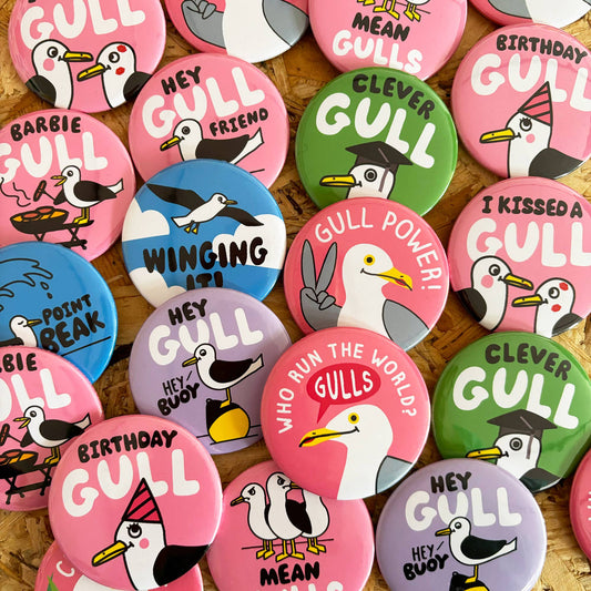 Big Bestseller Seagull Badge Mixture by hello DODO