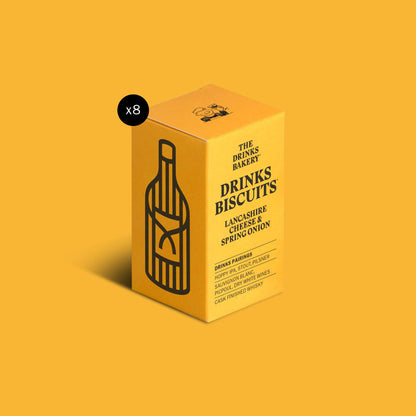 Drinks Biscuits - Lancashire Cheese & Spring Onion 36g