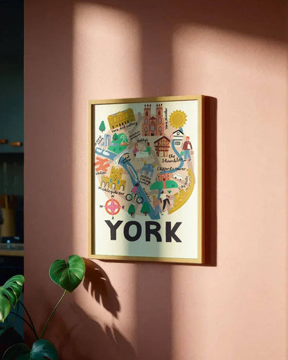 York Map Print