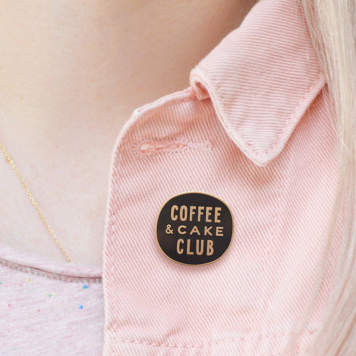 Coffee & Cake Club - Enamel Pin