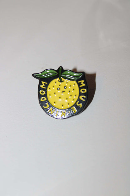 Lemon Mouse Kingdom Liqueurs Pin Badge