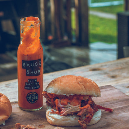 Carolina Mustard BBQ Sauce 260g Glass Bottle - Case of 6