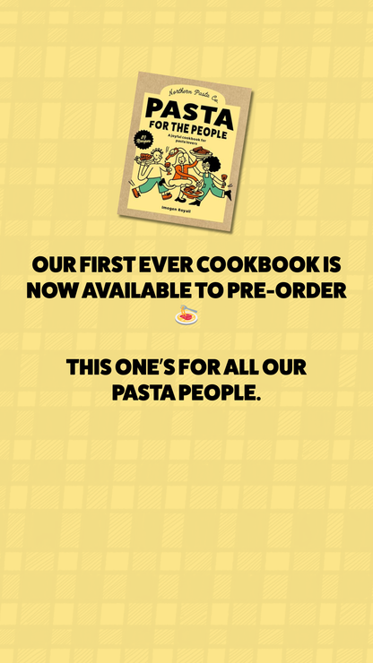 BRAND NEW: Pasta For The People - The Recipe Book