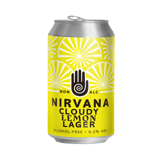 Nirvana Cloudy Lemon Lager – Alcohol Free Lager