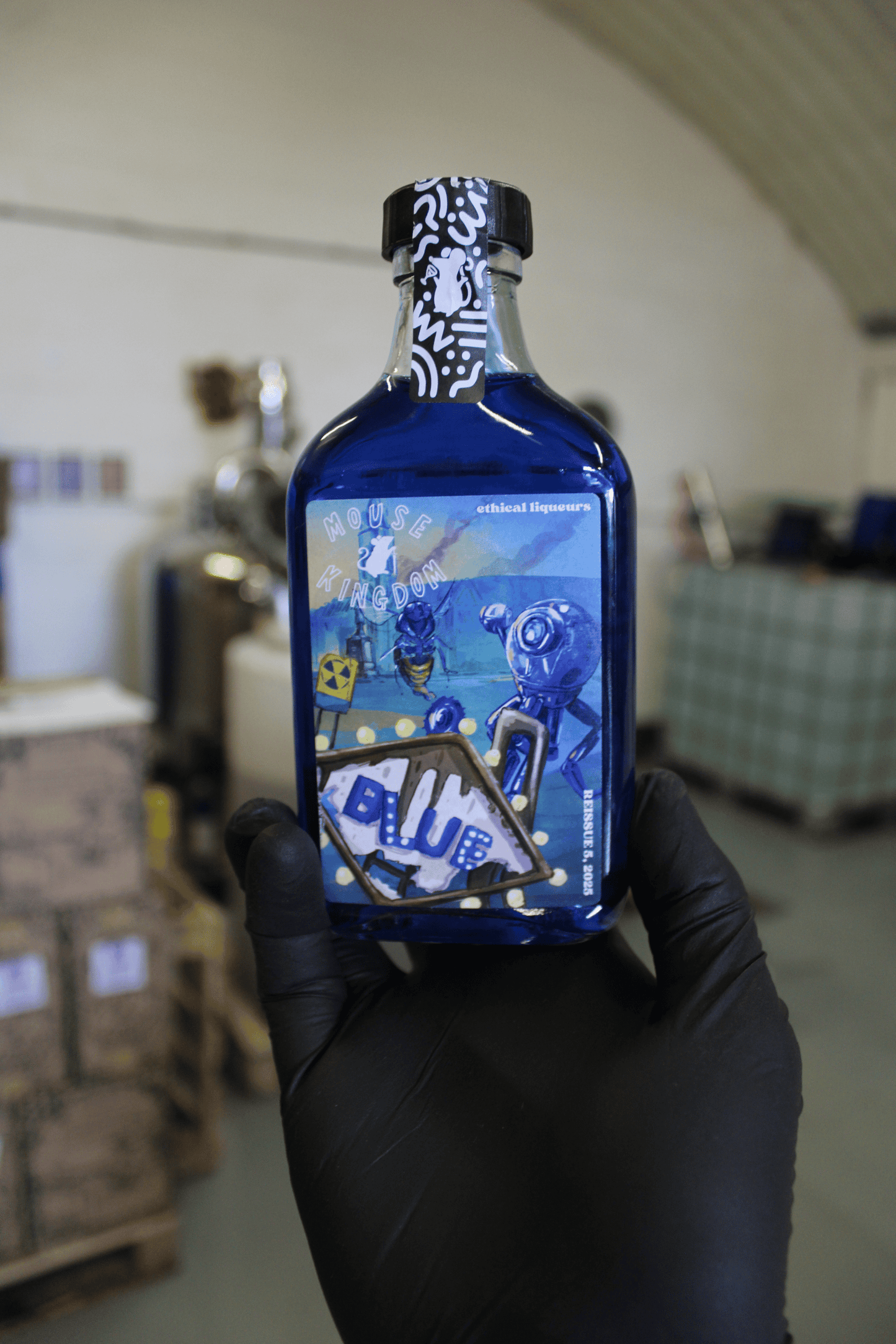 Blue Curacao Liqueur 200ml mini