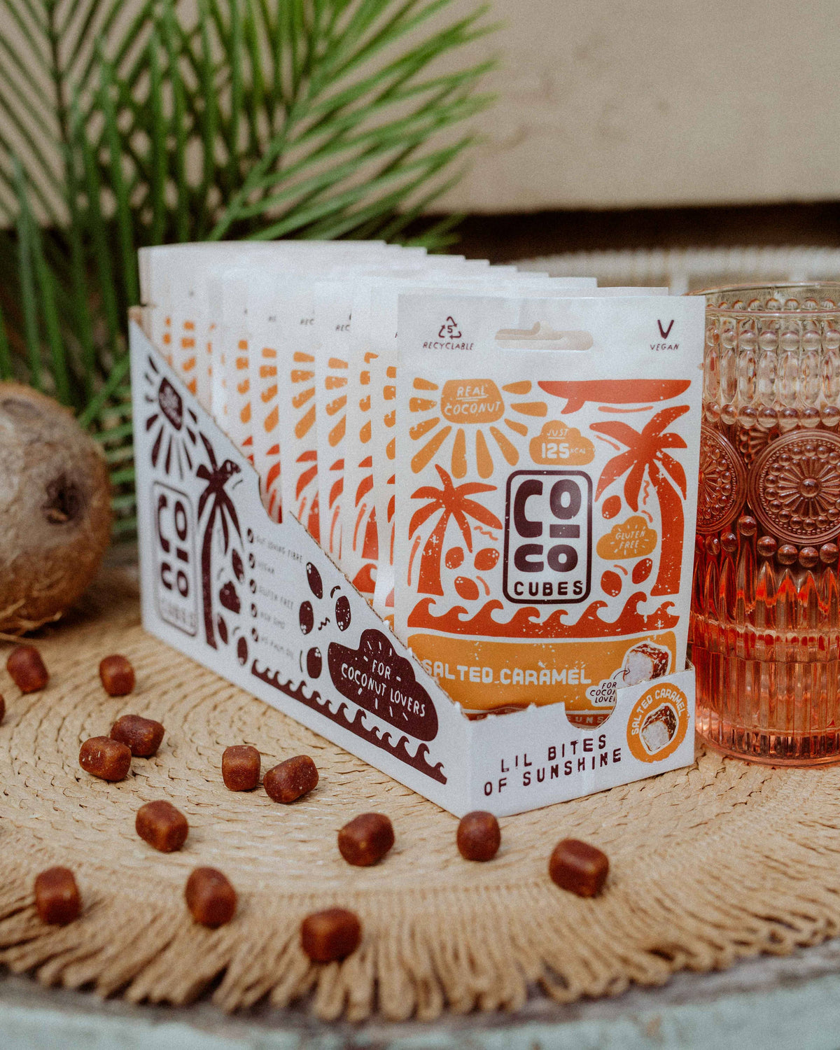 Coco Cubes - Salted Caramel 30g