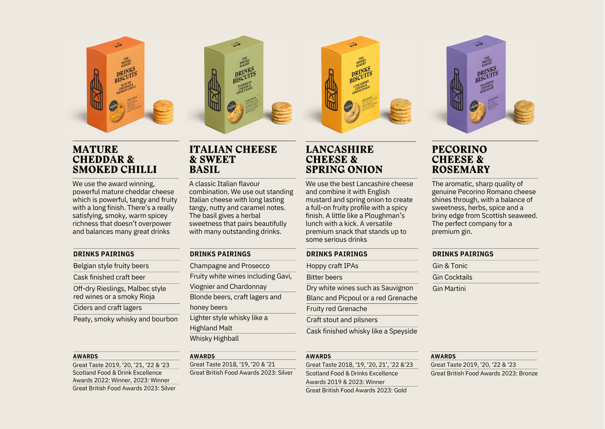 Drinks Biscuits - Selection Pack 110g