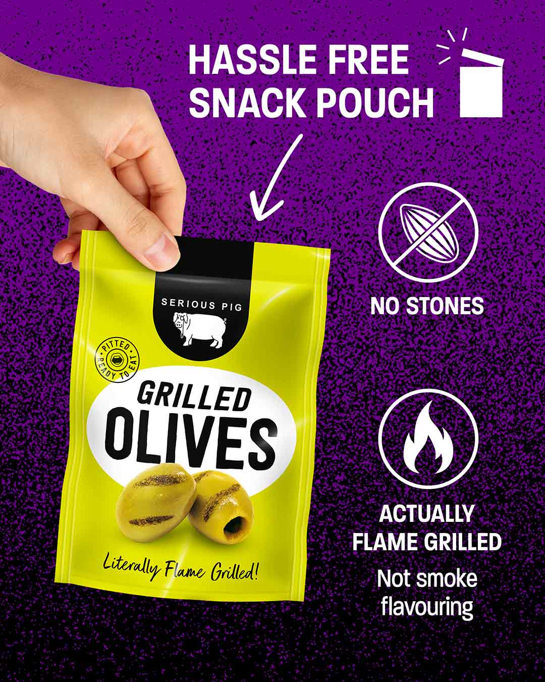 Grilled Olives