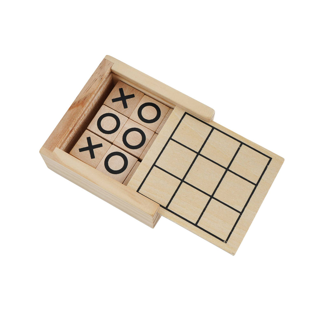 Traditional Toy Co. Wooden Tic Tac Toe Set
