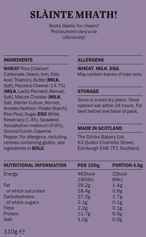 Drinks Biscuits - Selection Pack 110g