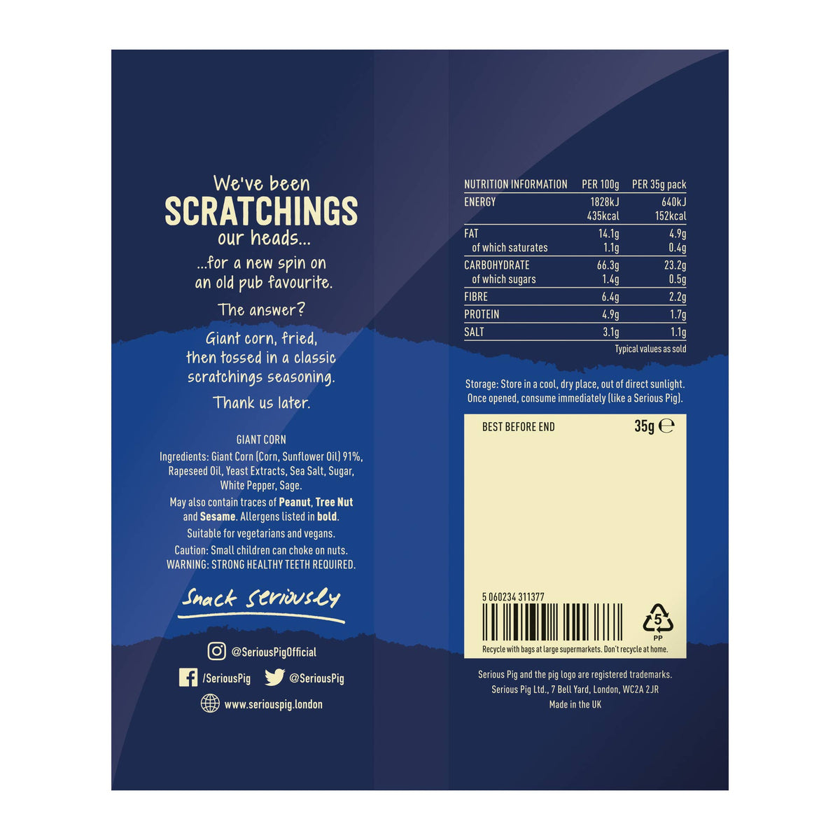 Giant Corn Scratchings