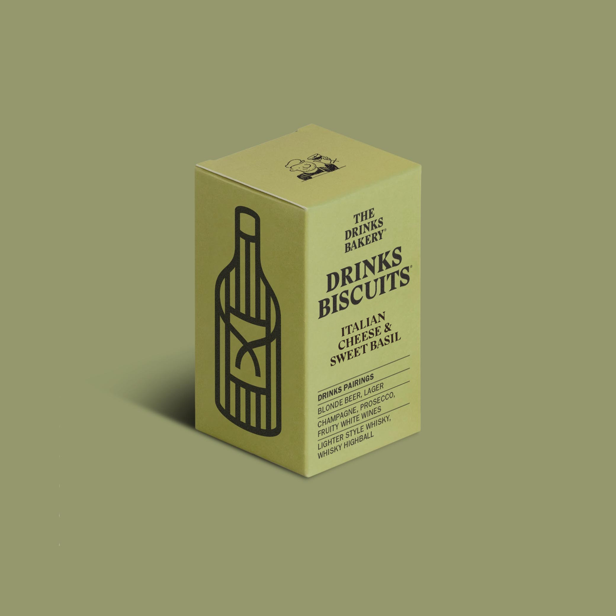Drinks Biscuits - Italian Cheese & Sweet Basil 36g