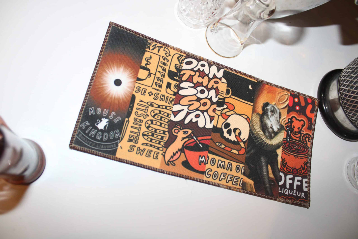 Mouse Kingdom Liqueurs Coffee back patch