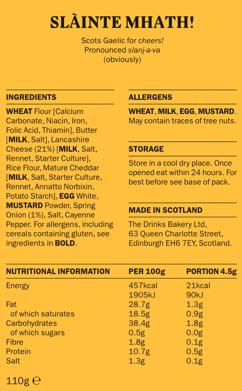 Drinks Biscuits - Selection Pack 110g