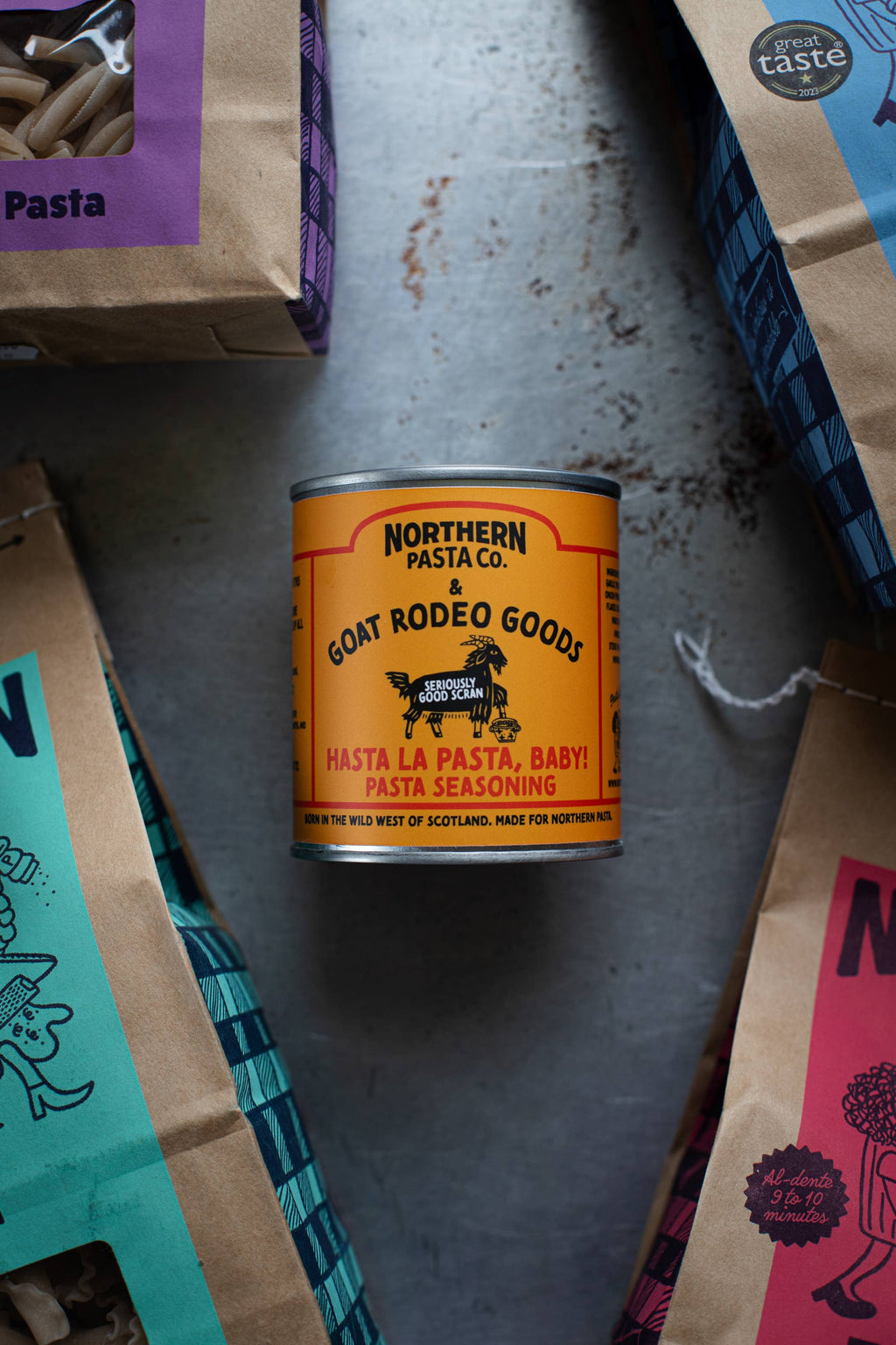 Hasta La Pasta, Baby - Pasta Seasoning - Goat Rodeo Goods + Northern Pasta Co Collaboration