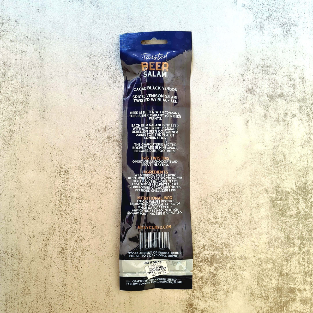 Beer Salami - British Charcuterie Snacking Sticks