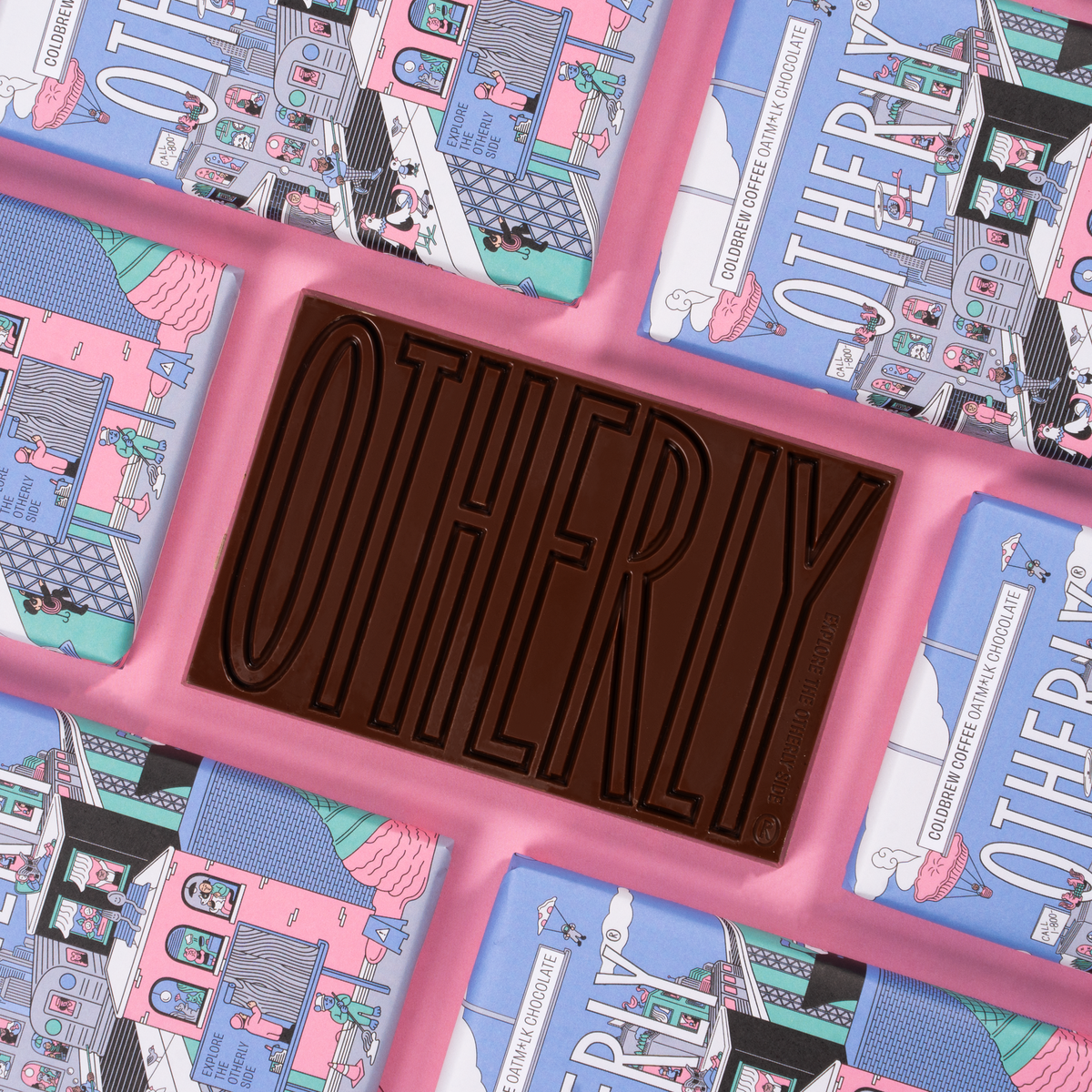 Cold Brew Coffee Oatm*lk Chocolate Bar 120g | Vegan | Creamy
