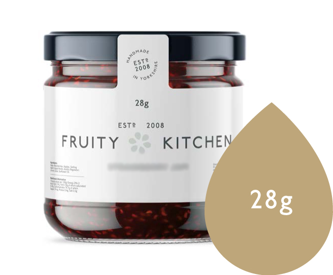 Yorkshire Spiced Rhubarb Chutney: Single Serving