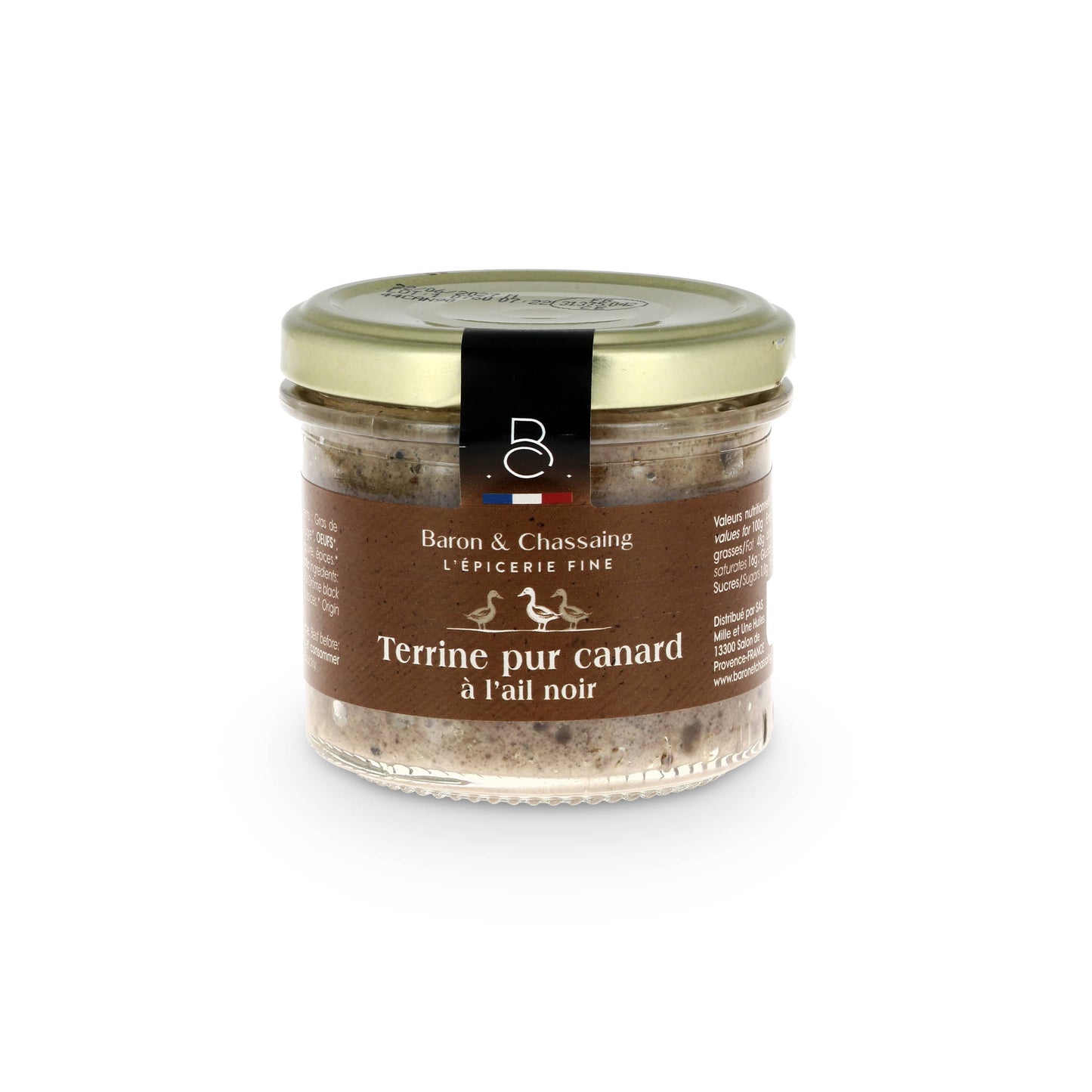Pure Duck Terrine with Black Garlic 90gr
