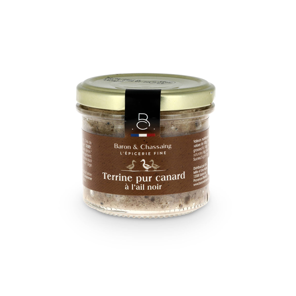 Pure Duck Terrine with Black Garlic 90gr