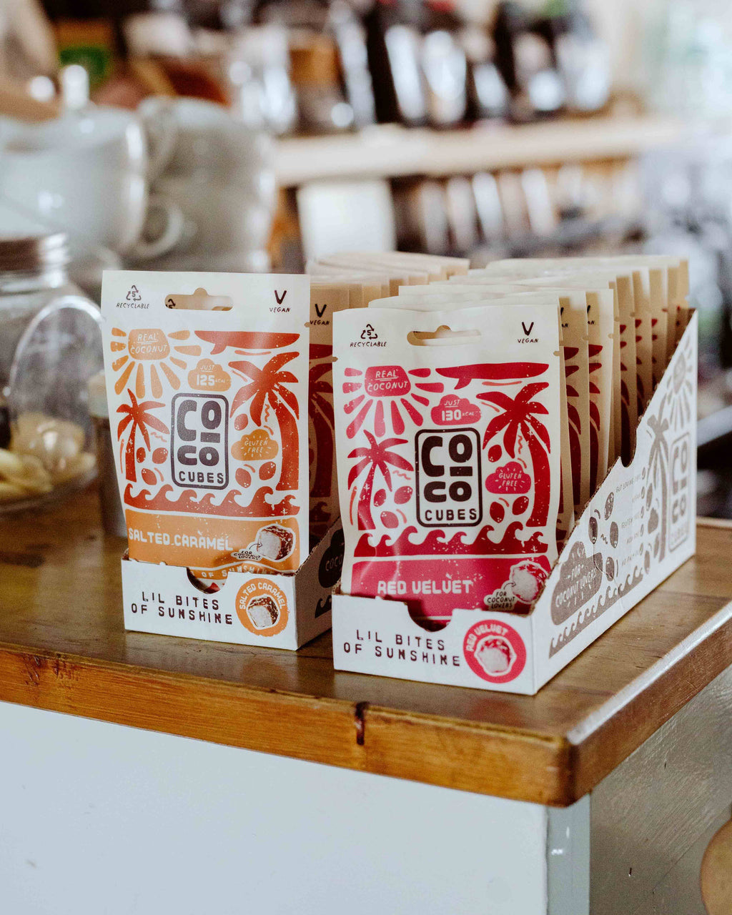 Coco Cubes - Salted Caramel 30g