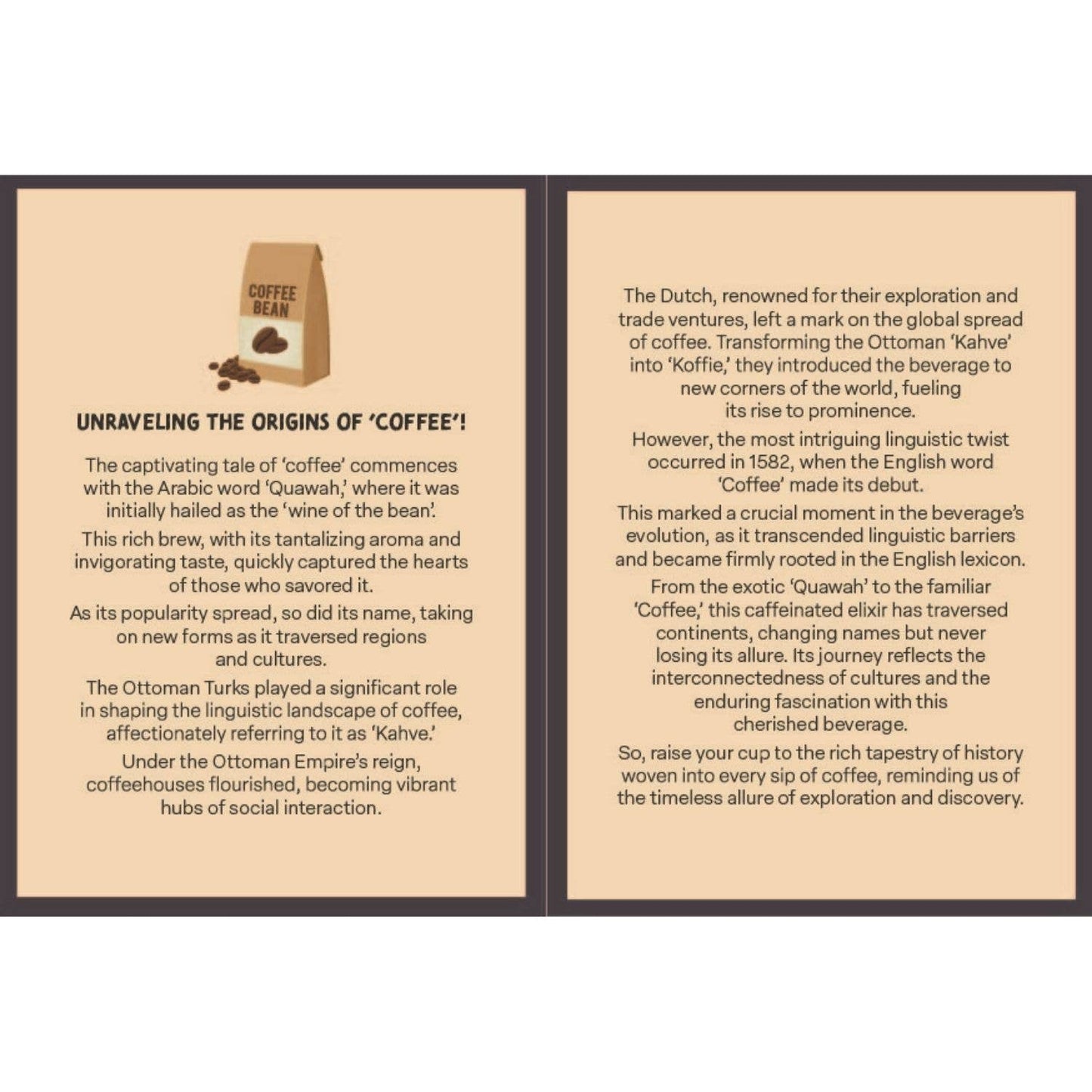 Home Is Where The Good Coffee Is - Gift Book