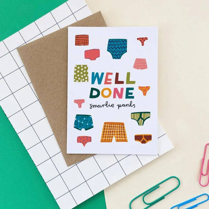 Smartie Pants Funny Congratulations & Graduation Card