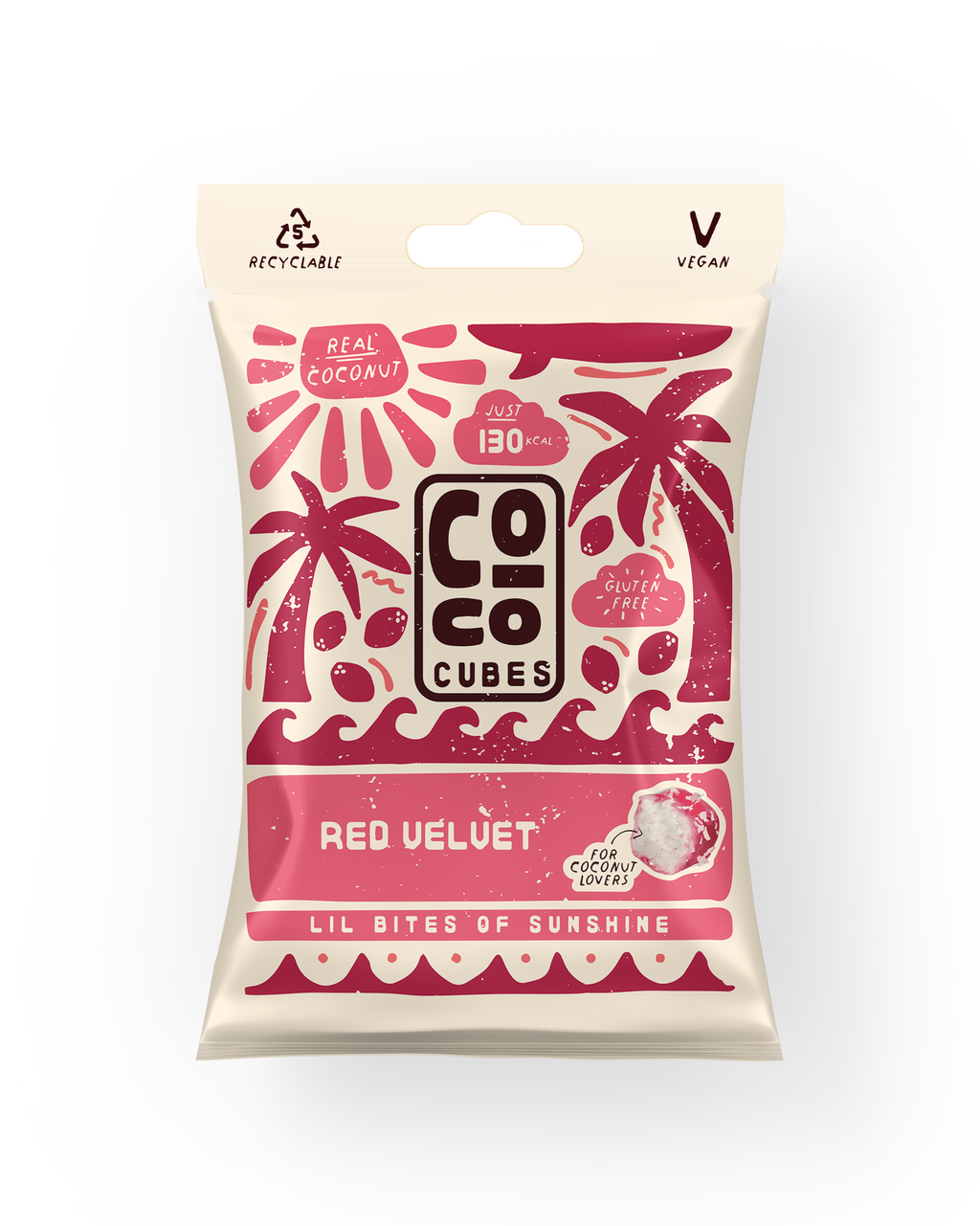 Coco Cubes - Red Velvet 30g