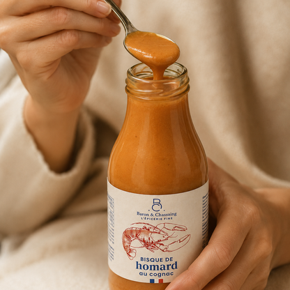 Lobster bisque with cognac