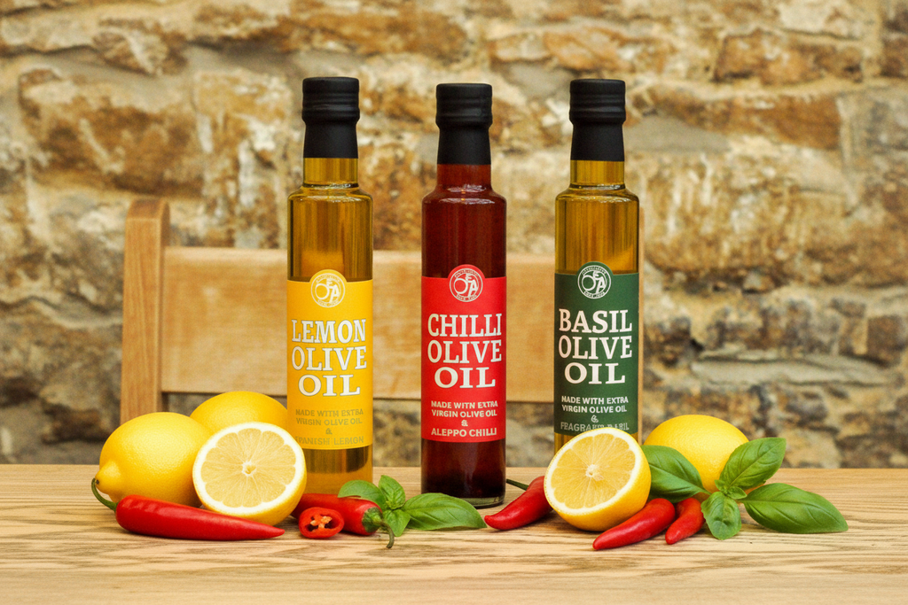 Extra Virgin Olive Oil Infused With Chilli