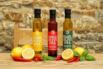 Extra Virgin Olive Oil Infused With Basil