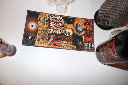 Mouse Kingdom Liqueurs Coffee back patch