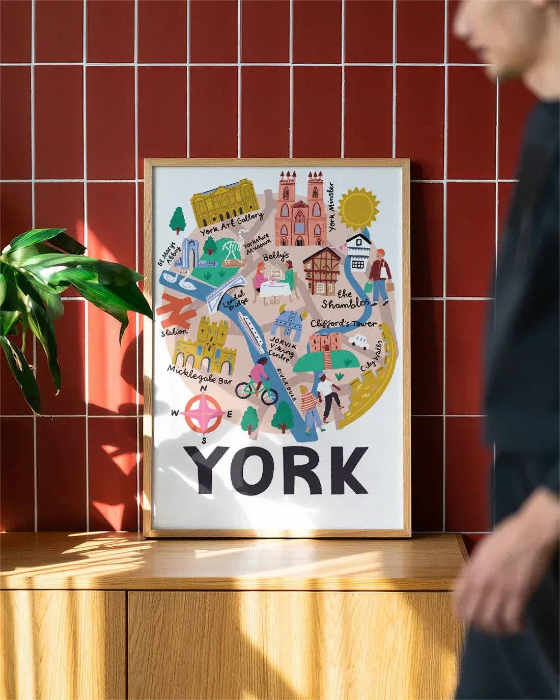York Map Print
