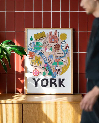 York Map Print
