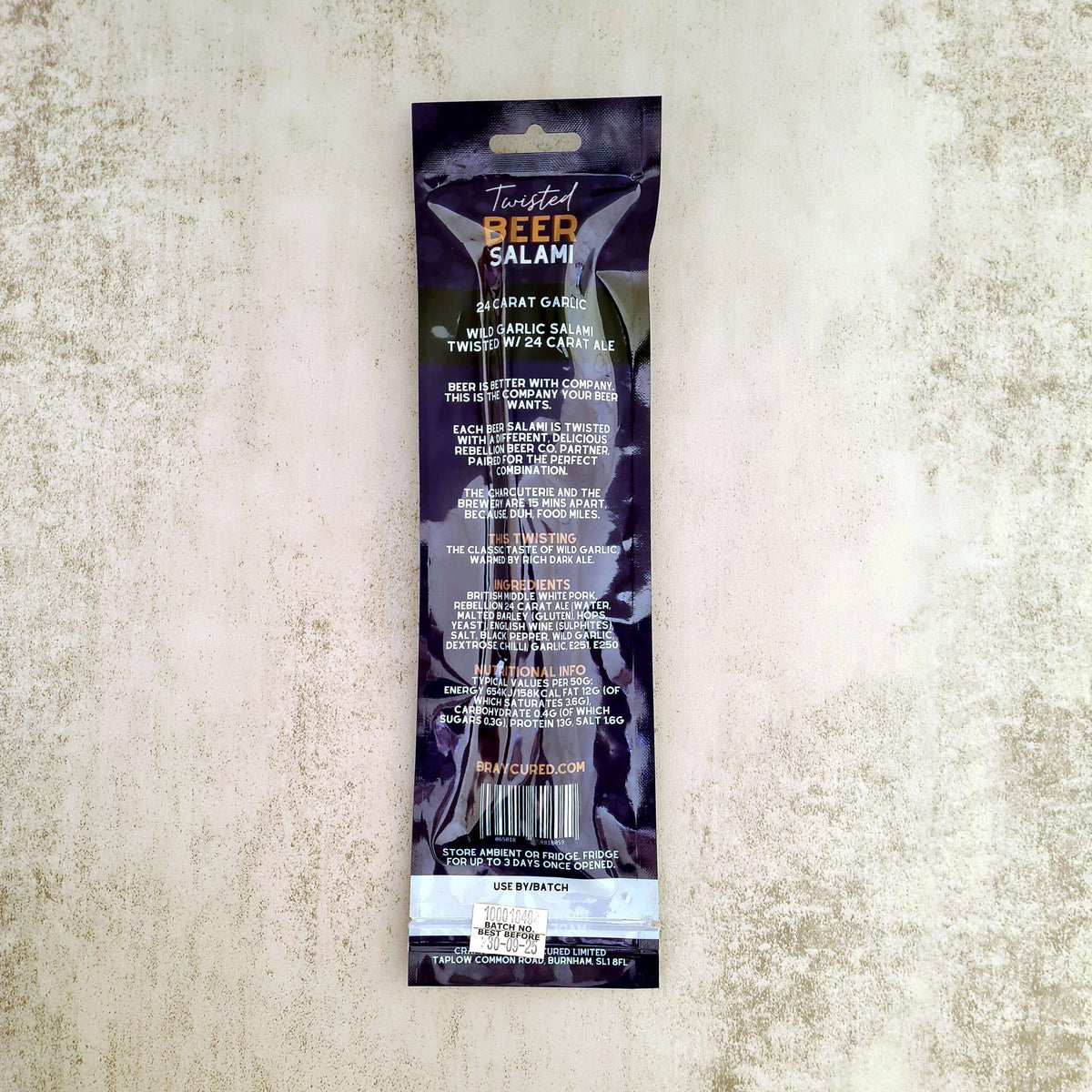 Beer Salami - British Charcuterie Snacking Sticks
